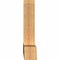 Ekena Millwork Portland Smooth Timber Gable Bracket, Western Red Cedar, 84"W x 28"H x 5 1/2"D x 5 1/2"F, 8/12 Pitch GBW084X28X0606POR00SWR - alternate 4